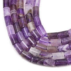 Natural Banded Amethyst Beads Strands&nbsp;G-F832-B04-01B
