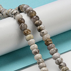 Natural Bamboo Leaf Agate Beads Strands&nbsp;G-H305-A02-01