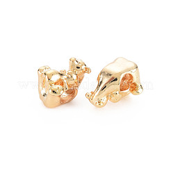 Rack Plating Alloy European Beads&nbsp;MPDL-N039-145LG