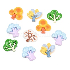 Opaque Resin Cabochons&nbsp;RESI-G125-03