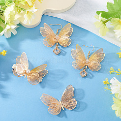 4Pcs Brass Pendants&nbsp;KKC-TA0001-02