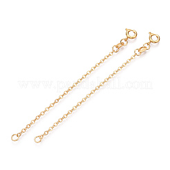 Brass Cable Chain Extender&nbsp;KK-ZX024-34G-C