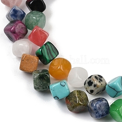 Natural & Synthetic Mixed Gemstone Beads Strands&nbsp;G-A257-A20-01