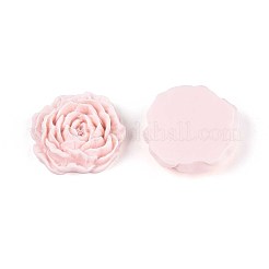 Flower Opaque Resin Cabochons&nbsp;CRES-T025-28C-01
