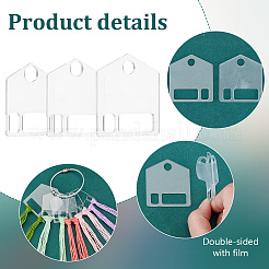 30Pcs 3 Style Acrylic Thread Winding Boards&nbsp;FIND-PH0018-61