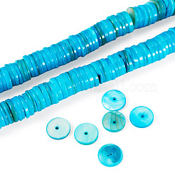 1 Strand Natural Freshwater Shell Beads Strands&nbsp;SHEL-TA0001-35D