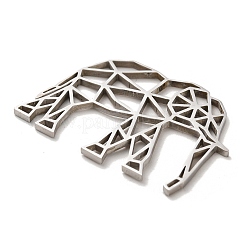 Non-Tarnish 304 Stainless Steel Filigree Joiners Links&nbsp;STAS-B054-10P
