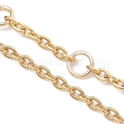 304 Stainless Steel Cable Chain Bracelet Making&nbsp;AJEW-JB01474
