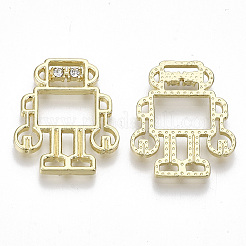 Rack Plating Alloy Open Back Bezel Cabochons&nbsp;PALLOY-S132-143-RS