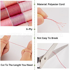 12 Rolls 12 Colors Metallic Sewing Thread&nbsp;OCOR-CY0002-02E