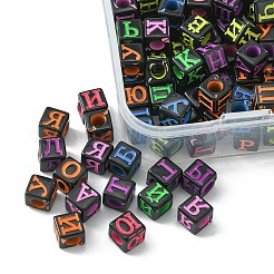 100Pcs Craft Style Acrylic Beads&nbsp;MACR-YW0002-40