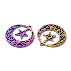 304 Stainless Steel Pendants&nbsp;STAS-WH0029-54M