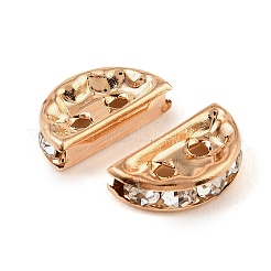 Brass Crystal Rhinestone Spacer Bars&nbsp;RB-T019-02A-KCG