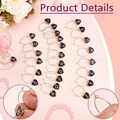 DIY Wine Glass Charms Kits&nbsp;DIY-PH0023-60A