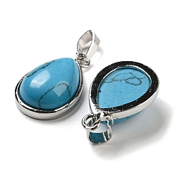 Natural & Synthetic Mixed Gemstone Pendants&nbsp;G-I358-B