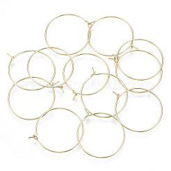 Brass Wine Glass Charms Rings&nbsp;KK-R112-037A-NF
