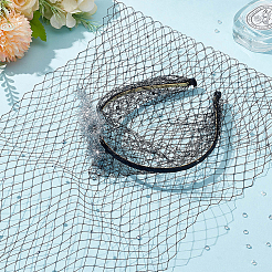 Polyester Bridal Veils&nbsp;DIY-WH0622-072B