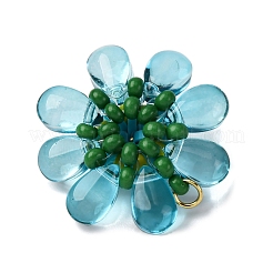 Glass & Polymer Clay Pendants&nbsp;PALLOY-MZ00810-05