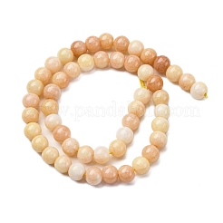 Ombre Effect Dyed Glass Beads Strands&nbsp;GLAA-T031-01O-07