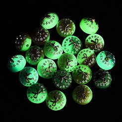 Spray Paint Luminous Resin & Alloy Beads&nbsp;RE-CBAC4C7-16