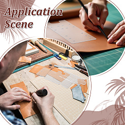 3Pcs 3 Styles Acrylic Templates&nbsp;TOOL-BC0003-53