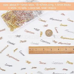 15 Sets 5 Style Alloy Cabochons&nbsp;FIND-OC0001-26