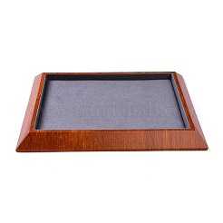 Rectangle Wood Pesentation Jewelry Bracelets Display Tray&nbsp;ODIS-P008-19B-01