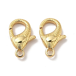 Brass Lobster Claw Clasps&nbsp;KK-J301-19G