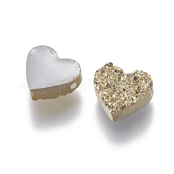Imitation Druzy Gemstone Resin Beads&nbsp;RESI-L026-D