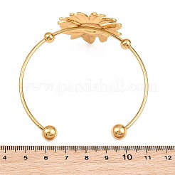 304 Stainless Steel Cuff Bangles&nbsp;SA-Z002-01G-02