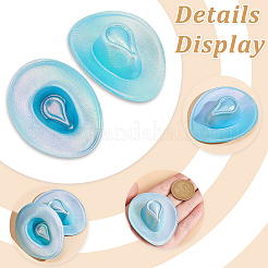 16Pcs Cloth Cabochons&nbsp;FIND-GO0003-19B