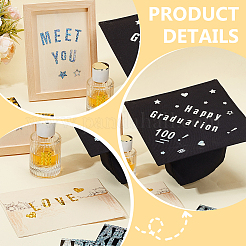 12 Sheets 2 Colors Paper Self-Adhesive Stickers&nbsp;DIY-GA0009-64