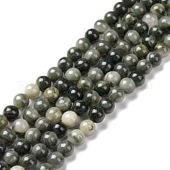 Natural Green Rutilated Quartz Beads Strands&nbsp;X-G-Q462-61-6mm