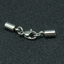 Tarnish Resistant 304 Stainless Steel Lobster Claw Clasps&nbsp;STAS-I045-45