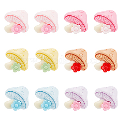 12Pcs 6 Style Resin Stethoscope Pendant Decorations&nbsp;HJEW-OC00148
