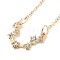 3Pcs Alloy Rhinestones Anklets&nbsp;AJEW-S083-01G-03