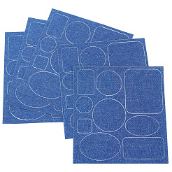 5 Sheets Denim Self-adhesive Patches&nbsp;PATC-TA0001-61C