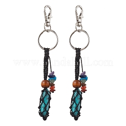 Braided Nylon Pouch Keychains&nbsp;KEYC-JKC00716-01