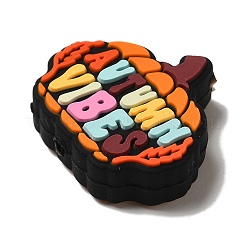 Autumn Theme Silicone Beads&nbsp;SIL-S006-02C