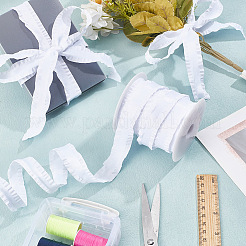 24.5~25 Yards Polyester Ruffled Ribbon&nbsp;SRIB-AR0001-11A