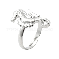 Brass Adjustable Finger Rings&nbsp;RJEW-D314-03P