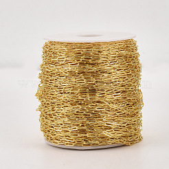 Brass Paperclip Chains&nbsp;CHC-S008-001C-G