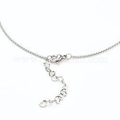 Tarnish Resistant 304 Stainless Steel Box Chains/Venice Chains Bracelets Making&nbsp;AJEW-JB00783-01
