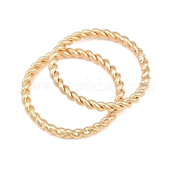 Brass Soldered Closed Jump Rings&nbsp;KK-K253-15E-03G