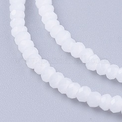 Imitation Jade Glass Beads Strands&nbsp;GLAA-G045-A05
