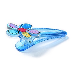 Flower Acrylic Alligator Hair Clips&nbsp;LS-OHAR-H002-01F