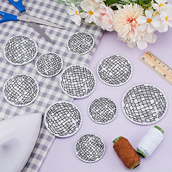 15Pcs 3 Styles Polyester Iron on/Sew On Patches&nbsp;PATC-HY0001-74