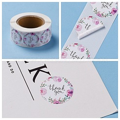 1 Inch Thank You Stickers&nbsp;X-DIY-P005-D05