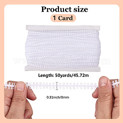 Polyester Braided Lace Ribbon&nbsp;OCOR-WH20006-67B