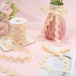 Polyester Wave Lace Trim Ribbon&nbsp;OCOR-GF0004-36B-25